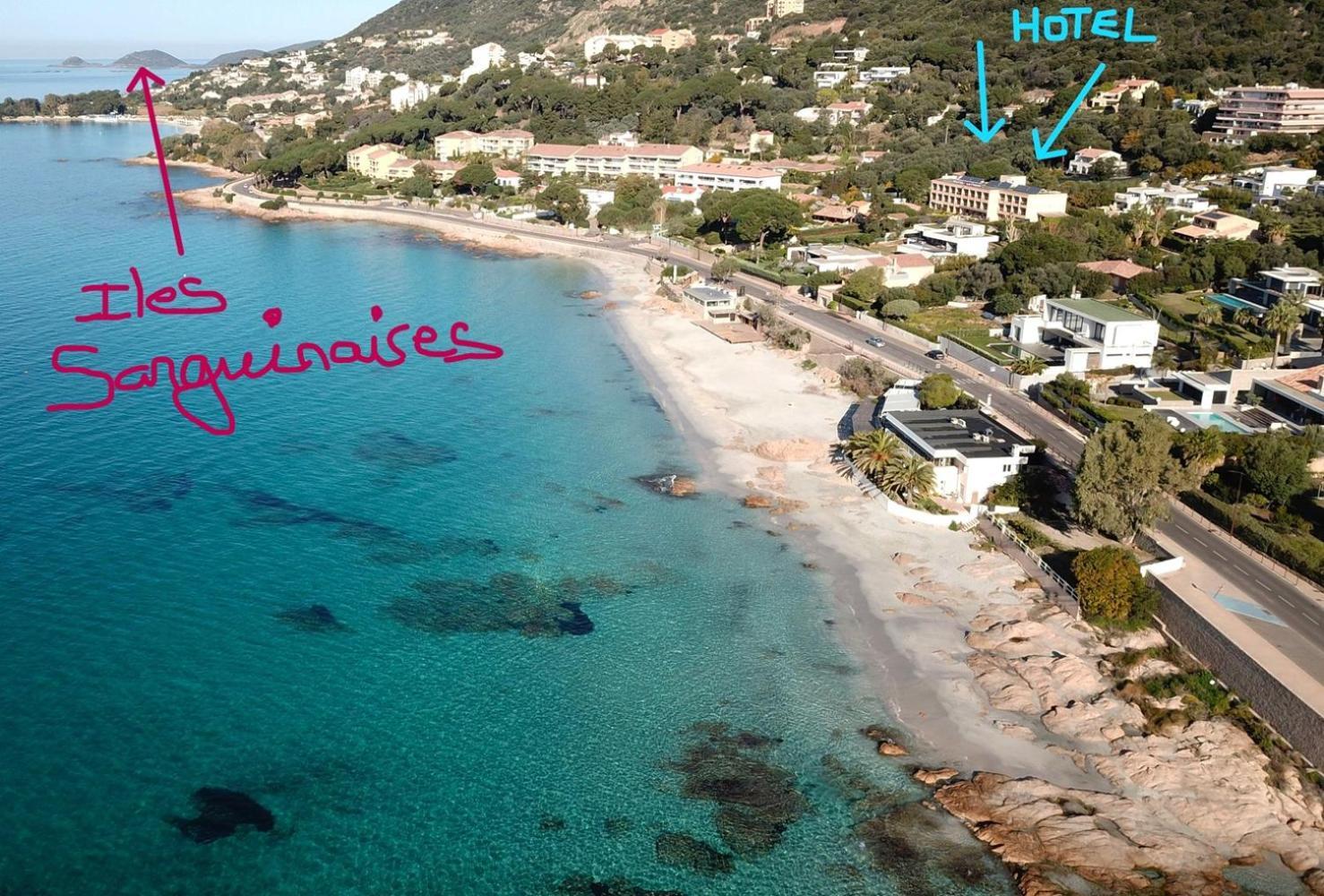 Hotel La Pinede Ajaccio  Exteriér fotografie